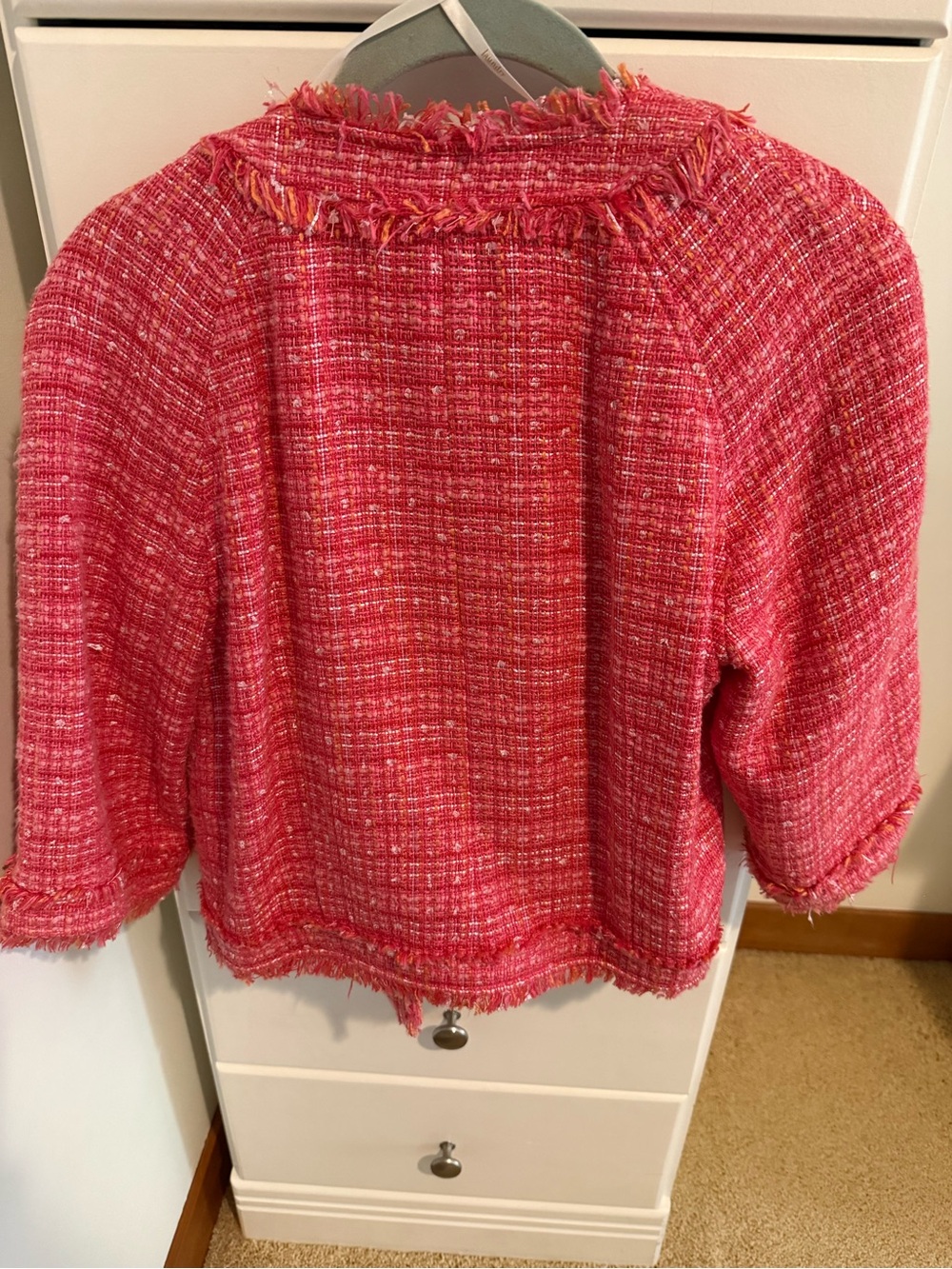 Laundry by Shelli Segal cropped tweed blazer - Picture 4 of 6